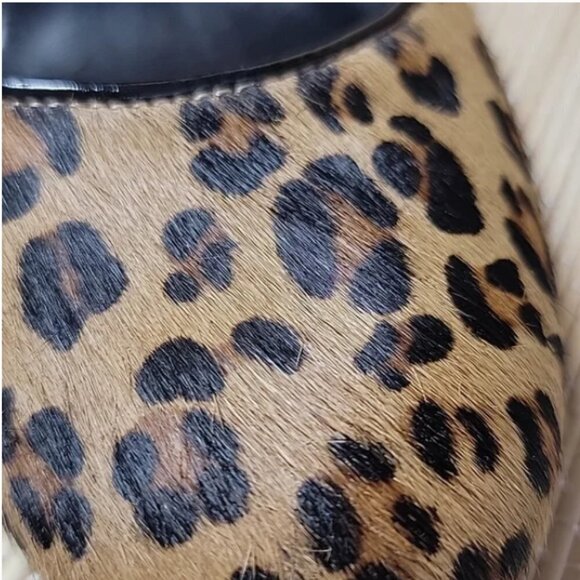 Franco Sarto Napoli Leopard Calf Hair Pump 6 - Picture 6 of 6